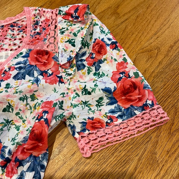 LoveShackFancy Rena Mini Dress in Rush of Red, size small - Picture 11 of 13